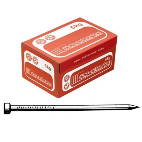 CHIODI TESTA GRUPPINO 13X40  CAVATORTA 5 KG