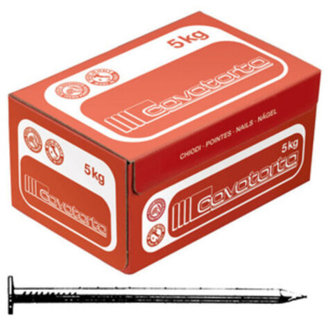 CHIODI TESTA PIANA 17X70  CAVATORTA- 5,0 kg