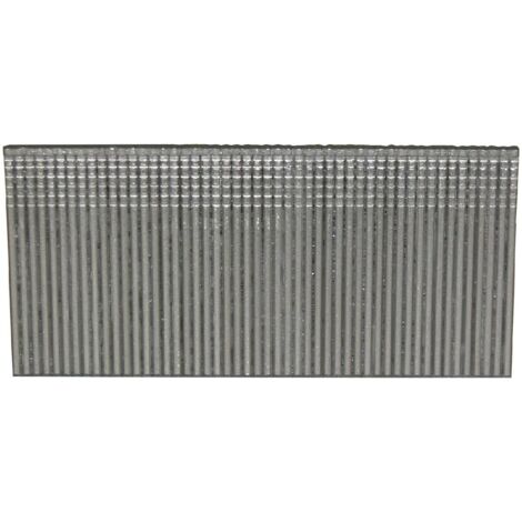 Chiodini per inchiodatrice pneumatica con testa galvanizzata 2 mm in scatola da 5000 pezzi -25 mm
