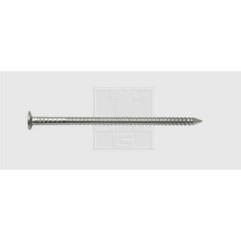 Chiodo swg ribbed 2.3 mm 60 mm acciaio inox A2