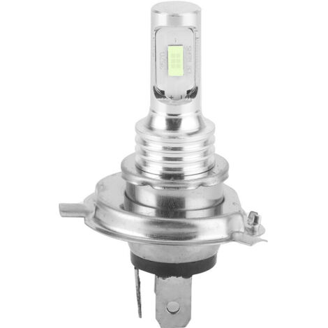 Chip LED per fendinebbia auto/moto con attacco H4, 80W DC 12V 24V (blu ghiaccio 6000K)