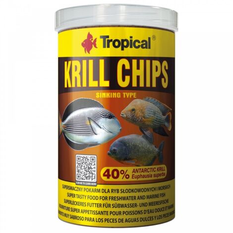 CHIPS DE KRILL TROPICAL 250ML/125G