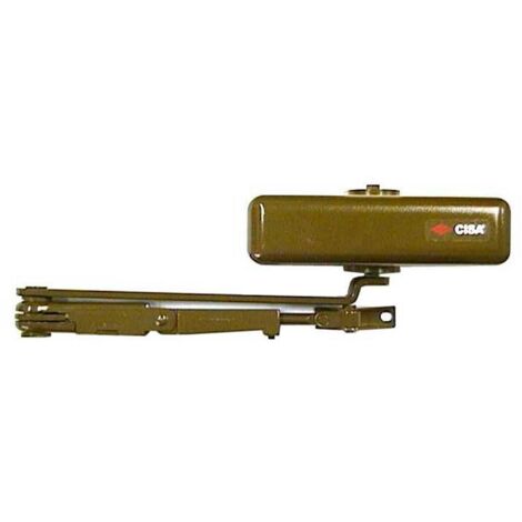 Chiudi porta spingiporta chiavistello bronzato scuro s0625 cisa - sps