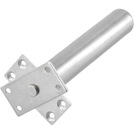 Chiudiporta a molla, per porte interne di casa, ufficio e hotel (argento, 14,55 cm)