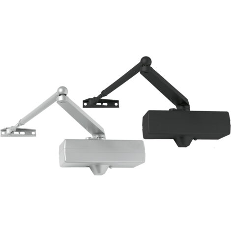 Chiudiporta aereo argento 182x71x71 mm