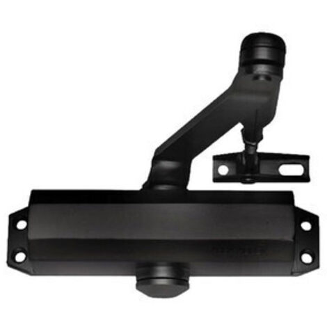 CHIUDIPORTA DC110  CERTIFICATO S/FERMO NERO- 1,0 pz