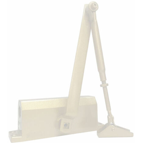 Chiudiporta Micel mc01-s Bianco 700-900 MM Alluminio