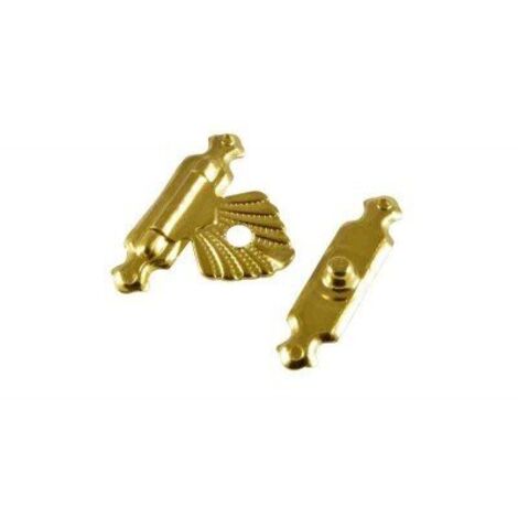 CASAÈ - 2 CHIUSURE PER COFANETTI 25 MM.FERRO OTT