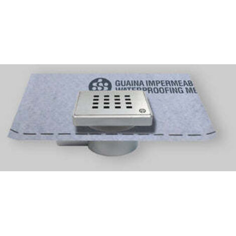 CHIUSINO 10 X 10 PER DOCCIA CON GUAINA - cm 10x10 - guaina 1x2