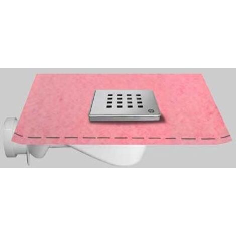 CHIUSINO 10 X 10 PER DOCCIA CON GUAINA - cm 10x10 - guaina 1x3