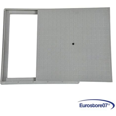 CHIUSINO CARRABILE COPERCHIO CON BULLONE cm 55 x 55 In polipropilene rinforzato.