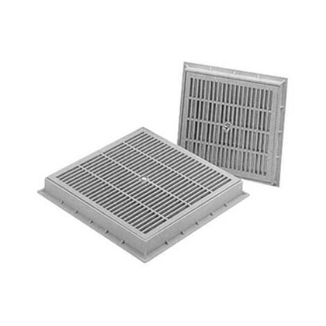 CHIUSINO GRIGLIATO CARRABILE IN PP mm. 300 x 300 SIME