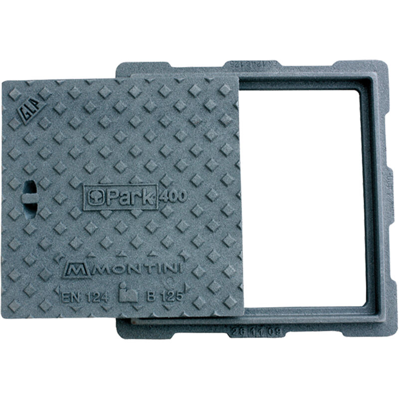 Chiusino in ghisa B125 70 x 70 cm - Kg 56