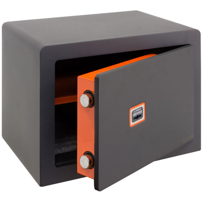 Arregui - Plus c 180320 Cassaforte in Acciaio con Serratura certificata a Chiave Cassaforte Mobile per casa Facile da usare e alto livello di