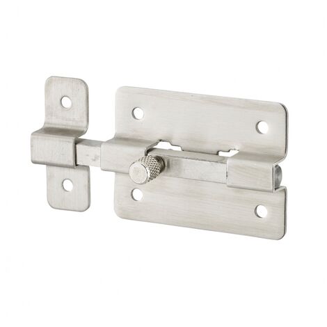 2 Pezzi Di Chiavistello In Acciaio Inox Bloccaggio Del Bullone Di  Scorrimento Chiavistello Porta Blindata Lucchetto Con Serratura Di  Sicurezza Antifurto Resistente Catenaccio Porta Viti Incluse : :  Fai da te