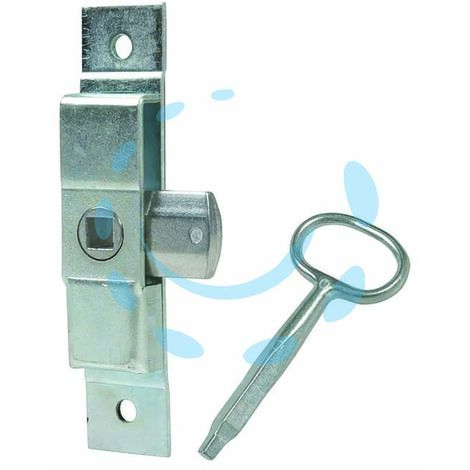 CHIUSURA A TAVELLINO IN ACCIAIO ZINCATO ART.023G - Misura: 101x18