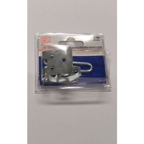 CHIUSURA CON PORTALUCCHETTO - IN ACCIAIOZINCATO - MISURA 100MM