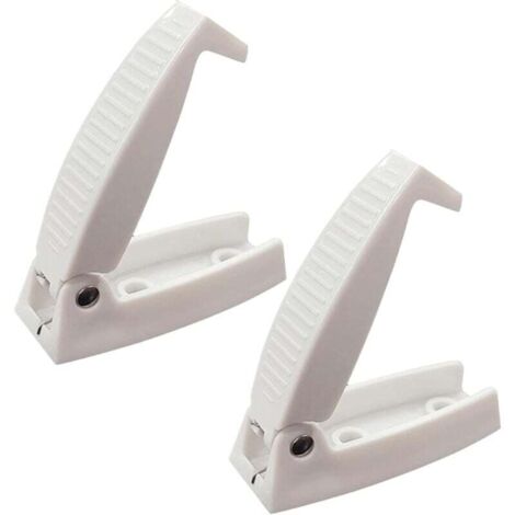 Chiusura in plastica per porta camper, chiusura in plastica per porta camper, gancio per porta camper, serrature per armadietti, chiusura per porta, chiusura per porta camper, camper, roulotte, 2 pezz