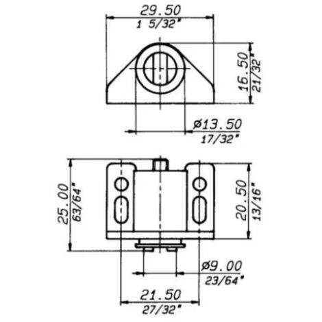 CHIUSURA MAGNETICA MERONI 925 BIANCO