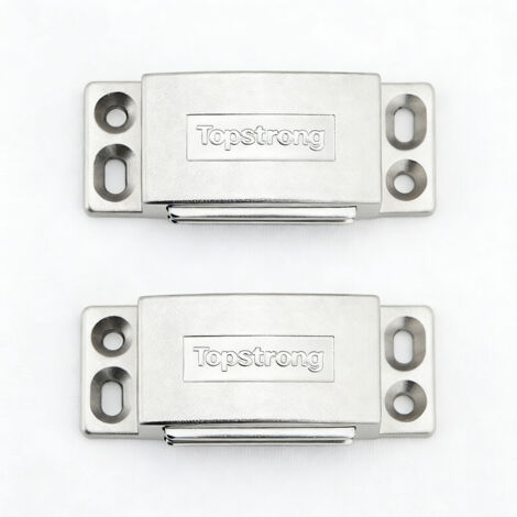 Chiusura magnetica per mobili TOPSTRONG, ideale per ante di mobili e credenze, facile da installare, chiusura magnetica per ante di mobili inclusa