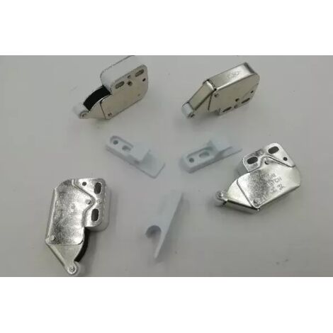 CHIUSURA MINI LATCH ART. 188 ACCIAIO INOX BIANCO