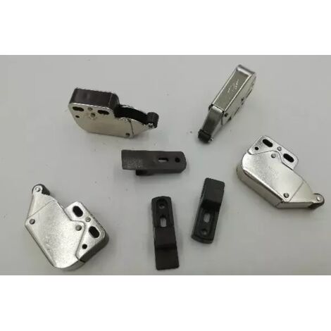 CHIUSURA MINI LATCH ART. 188 NICHEL MARRONE