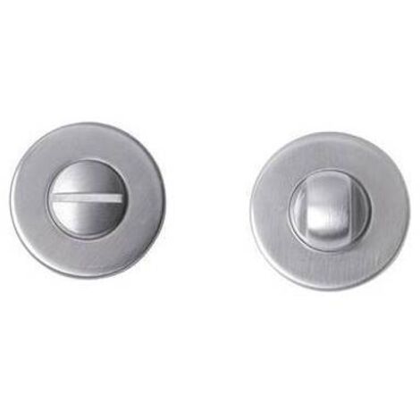 CHIUSURA PRIVACY ROSETTA TONDA CROM SAT - 5 pezzi