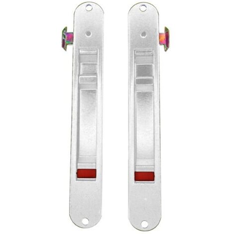 CHIUSURA SCORREVOLE 6821 ALLUMINIO BIANCO 2 UN