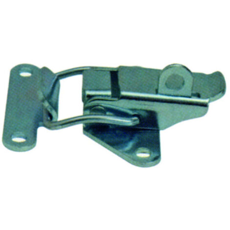 Chiusure a leva con portalucchetto ed incontro mm.52 - mm.52x33x12h. - 10 pz