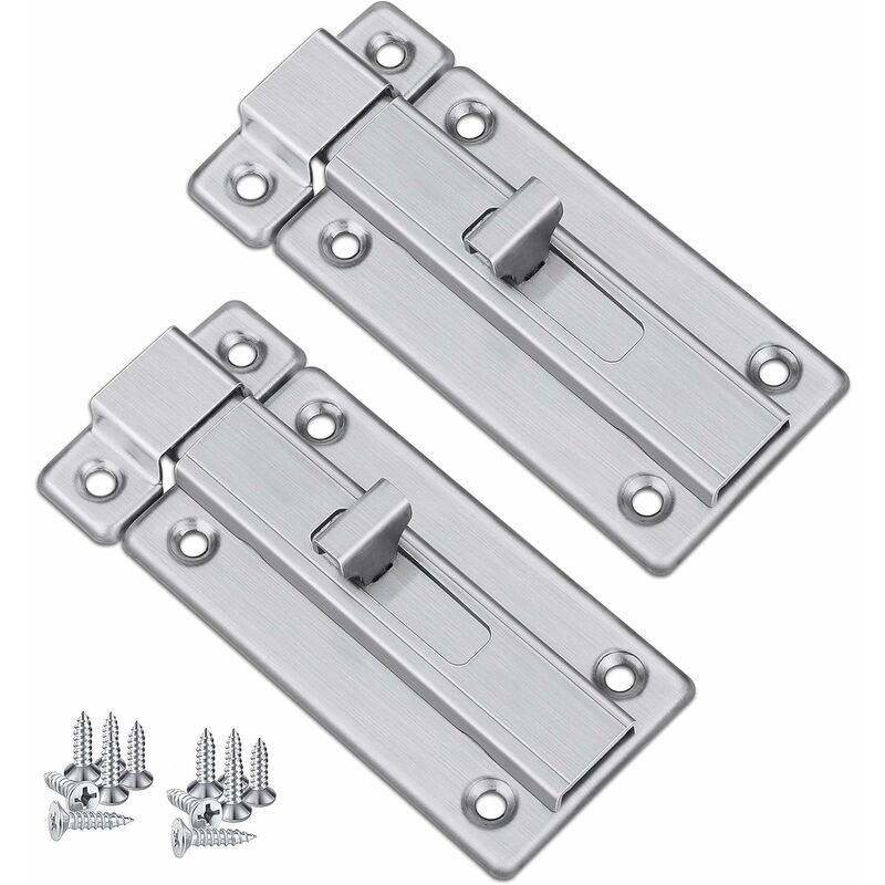 Chiusure e chiavistelli per porte, 2 chiavistelli