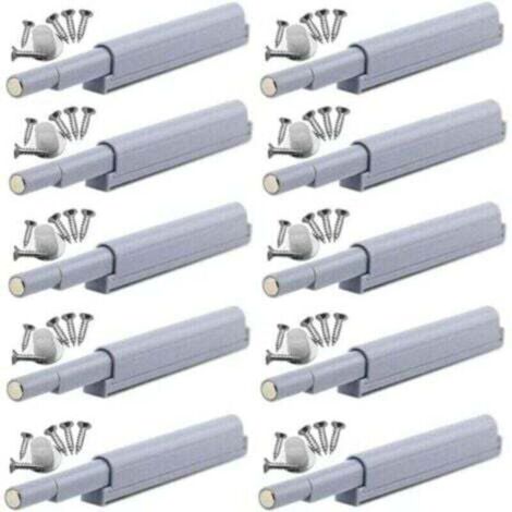 Chiusure magnetiche a pressione. Le chiusure magnetiche a pressione aprono e chiudono la porta con una semplice pressione (10 pezzi).