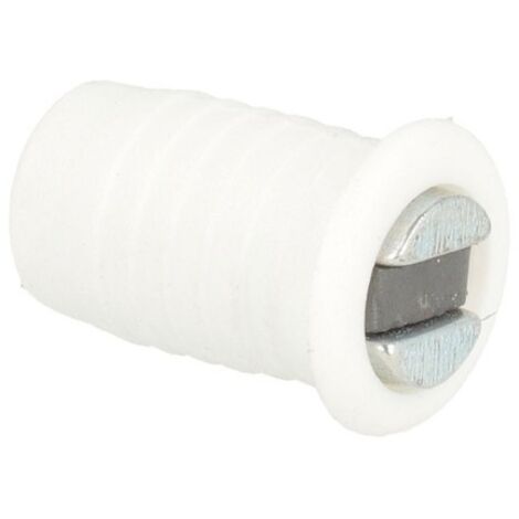 Chiusure magnetiche ad incasso - diam 8,5 mm - bianco - 2 pz