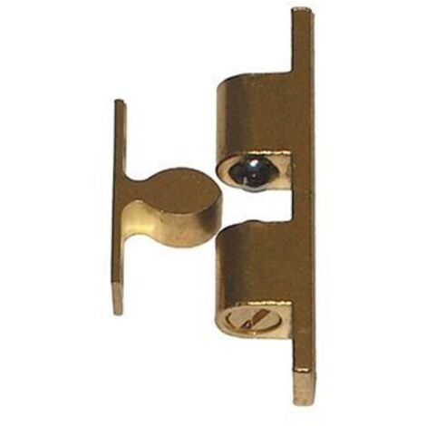 Chiusure profilo "Oliva" ottone 43 x 8 mm.