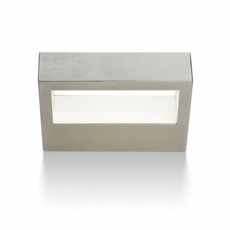 CHLOE spot mural inox 230V LED 9W IP65 3000K
