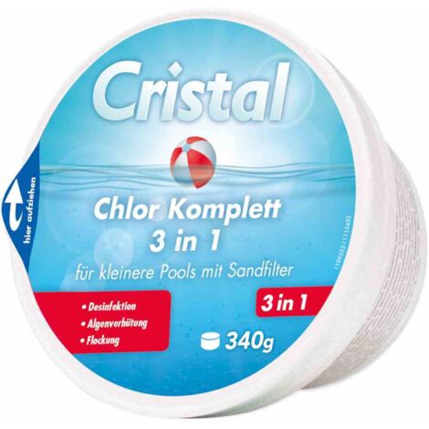 Chlor Komplett 3 in 1 0,34 kg, Dose