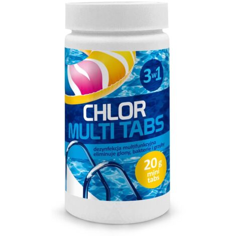 CHLOR MINI MULTI TABS 20G 1KG - GAMIX