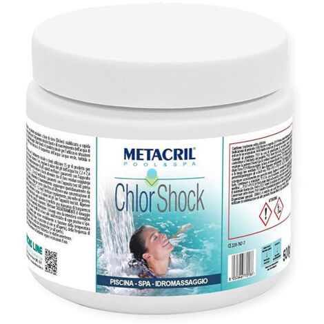 Chlor Shock Granulare 500 gr Metacril 399 00501