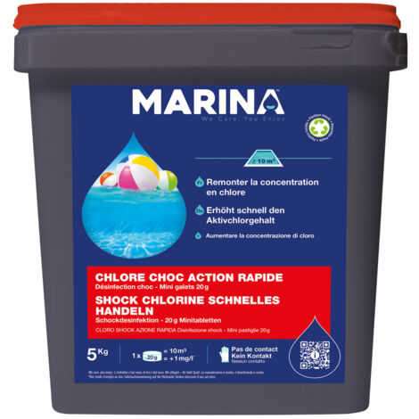 CHLORE 5KG CHOC GALETS INNOVATIVE WATER CARE INE888217