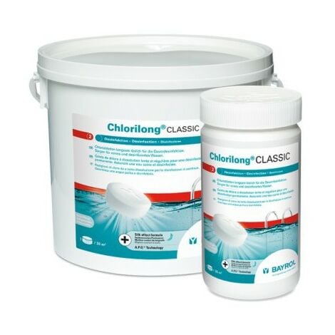 Chlore Bayrol Chlorilong Classic Entretien piscine - 5 kg