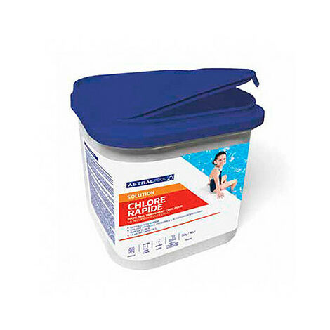Chlore choc en granulé 5 kg - 720005 - Aqua Soleil