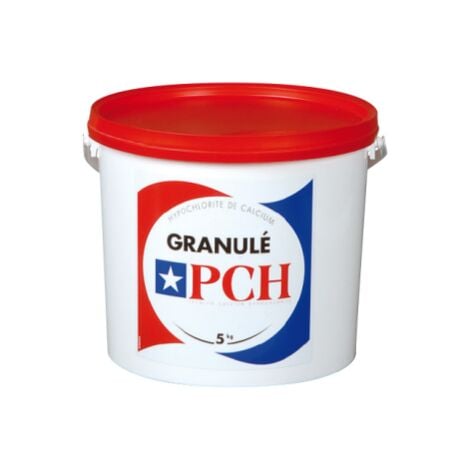 Chlore choc PCH granulé - Hypochloryte de Calcium - 5 kg