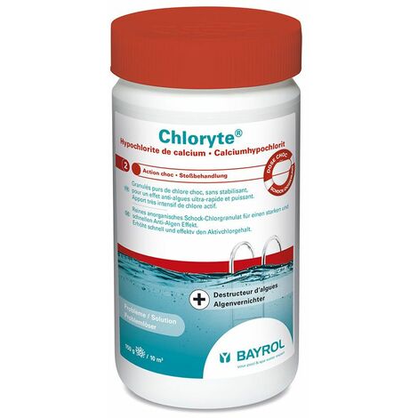 Chlore choc sans stabilisant Chlorythe 1 kg - Bayrol