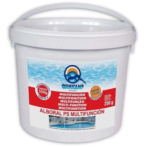 Chlore galets multifonctions spécial liner Alboral PS 5 kgs. Quimicamp