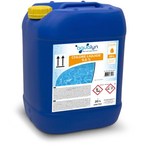 Chlore liquide 9,6 % 20 L Aqualyn