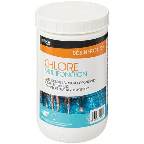 Chlore multifonctions en pastilles 1 kg