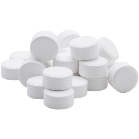 Chlore rapide, pastilles 20G, seau de 5KG, EDG, pour stabilisation du PH - AQUALUX - 200015