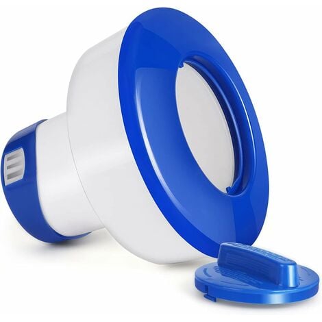 Chlorine Floating Dispenser, Floating Pool Chlorine Extra Large 7" Diameter Floater Ideal For All Spa And Hot Tubs