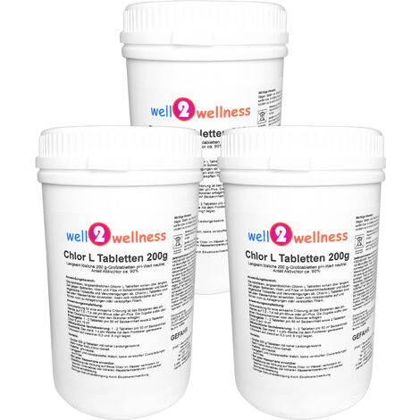 Chlortabletten 200g langsam löslich 3,0 kg