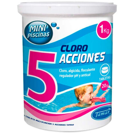 Chlortabletten Mini-Schwimmbad 5 Aktionen Tamar 1kg