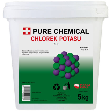 Chlorure de potassium - 99,9% - 5kg - Engrais de haute pureté - Solubilité exceptionnelle